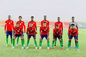 Eight teams at the Quarter-finals:- Cameroon 🇨🇲 Uganda 🇺🇬 Burkina Faso  🇧🇫 Central African Republic 🇨🇫 Tunisia 🇹🇳 Morocco 🇲🇦 Ghana 🇬🇭  Gambia 🇬🇲 #TotalAFCONU20