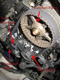 how to change the timing belt in a 7th gen honda civic