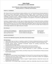 10 Business Analyst Cv Templates Pdf Doc Free Premium Templates