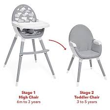 Skip Hop Tuo Convertible High Chair In Grey White High Chair Chair Convertible High Chair