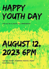 Download youth day images and photos. Online Green Happy Youth Day Poster Template Fotor Design Maker