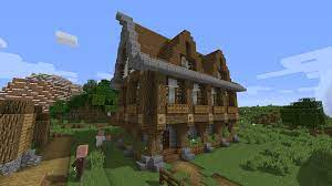 And here in minecraft, we can also experience how people lived in these houses.in this. Built A Medieval House In My Singleplayer World S Village Minecraft
