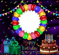 Birthday Cake With Photo Frame For Kids 