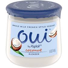 Coconut French Style Yogurt - Flavors - Oui By Yoplait