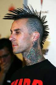 Http Tattoomagz Com Travis Barker S Tattoos Mohawk Hairstyles Men Punk Hair Mens Hairstyles