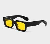 3401 Custom Logo Eyewear - Thick Square Shades Sunglasses