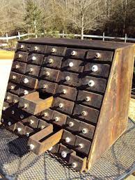 48 Drawer Seed Cabinet Antique Cabinets Primitive Furniture Vintage Furniture