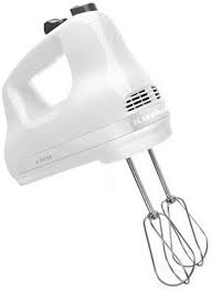 kitchenaid khm512wh 5 speed ultra power hand mixer white in 2020 hand mixer kitchen aid hand mixer kitchen aid