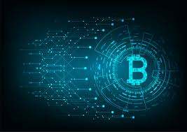 Bitcoin logo png the most widely used bitcoin logo consists of two parts: Abstraktes Futuristisches Digitales Geld Bitcoin Logo 683876 Vektor Kunst Bei Vecteezy