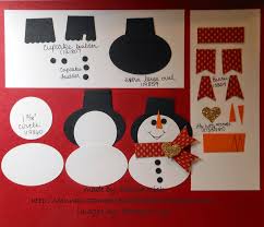 Stamps Well With Others Snowman Punch Art Pattern Snowman Punch Punch Cards Paper Punch Art