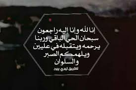 كلام عزاء جميل ليدي بيرد