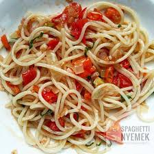 Spageti Nyemek Spageti Resep Diet
