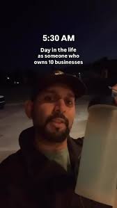 Every hour of my day is built with purpose., Not just to run businesses,  but to build a legacy, lead my teams, serve my family, and grow into the  man I’m meant to be., From 5AM lifts to late-night ...