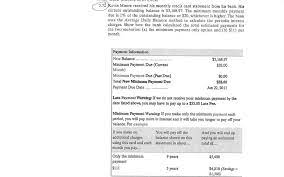Collect payments with sepa direct debit. 3 72 Kevin Moore Received His Monthly Credit Card Chegg Com