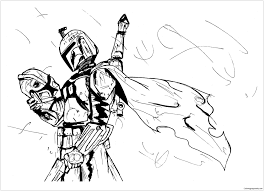 You can now print this beautiful star wars last jedi boba fett coloring page or color online for free. Star Wars Boba Fett Coloring Pages Cartoons Coloring Pages Coloring Pages For Kids And Adults