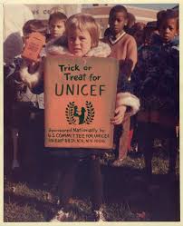 It began in 1950 after world war ii as girls and boys across the u.s. Vintage Trick Or Treat For Unicef Vintage Halloween Photos Halloween Photos Vintage Halloween