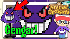 Gengar Pixel Art Animal Crossing New Horizons Pixel Art Custom Design Pokemon X Animal Crossing Youtube Wait, this is animal crossing? gengar pixel art animal crossing new horizons pixel art custom design pokemon x animal crossing