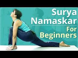 Step By Step Surya Namaskar For Beginners Learn Sun Salutation In 3 Minutes Simple Yoga Lessons Youtube
