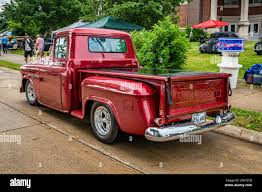 Image result for Medium Red 1955 Truck