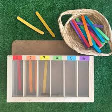 Counting Posting Box This Was Originally For Colour Sorting I M Sure A Lot Of You Remember This Kmart Money Box Box Hacks Color Sorting Teaching Colors