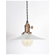 Plug In Pendant Milk Glass Shade Brass Socket With Grey Glass Shades Milk Glass Glass