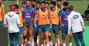 'No tension' in Portugal's ranks, claims Martinez