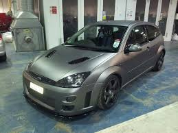 Ford Focus Rs Mk1 Wrapped Grey Ford Focus Wagon Ford Focus Svt Ford Focus Rs