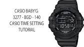 How do i set the time on my watch band? — you don't. Set Time On Your Baby G Watch Youtube