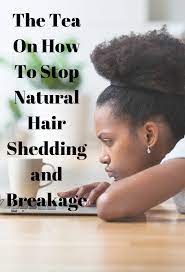 Rinses can give your hair an extra boost that you desire, especially when you thoroughly cleanse and condition your hair. The Tea On How To Stop Hair Shedding And Breakage Hair Breakage Treatment Hair Breakage Remedies Hair Shedding