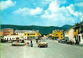 אתרי קמפינג ב‪fauske‬ מלונות למשפחות ב‪fauske‬ מלונות עסקיים ב‪fauske‬. Nordland Fylke Fauske Kommune Sentrumsmotiv 1950 Tallet Utg Mittet Norge Nordland