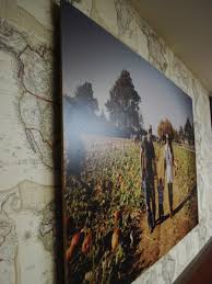 Diy Custom Framing Alternative Effortless Style Blog Map Art Picture On Wood Diy Custom