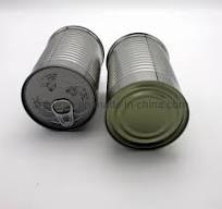 7113# Gold Lacquer Inside Food Tin Can for Canned Food Packing Color  Printing Available