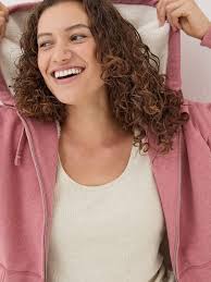 Buy FatFace Amy Pink Nep Borg Lined Zip Through Hoodie from the Next UK  online shop