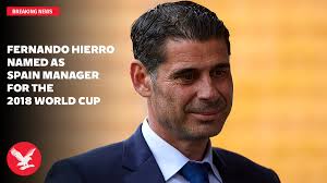 BREAKING: Fernando Hierro named Spain manager for the 2018 #WorldCup