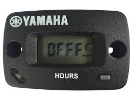 * shows state of charge on a vertical face. Yamaha Wireless Hour Meter