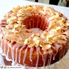 Repost All About Food16 The Tashas Coconut Cake Doing Its Thing On Insta I Saw This Cake On The The Daily Dilemna Feed And Decide Food Sharing Food Recipes