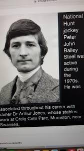 Old friend Peter Steel rode in 70s and 80s