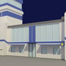 Low Poly Police Station Poly Police Station Police Station Police Poly