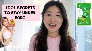 Secret Kpop Idol Snacks To Stay Under 50kg Youtube