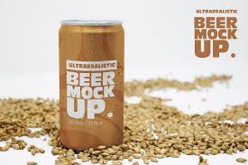 16oz Beer Can Mockup Sponsored Ad Includes Resolution Smart Easy In 2020 Malt Beer Beer Can Beer