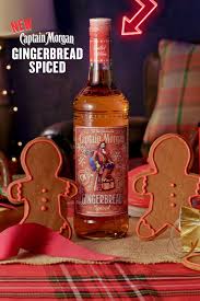 New Captain Morgan Gingerbread Spiced Gingerbread Holiday Drinks Captain Morgan