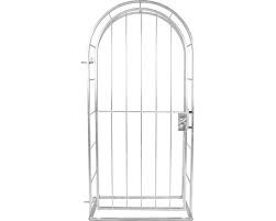 Alibaba.com bietet 2228 gartentor mit schloss produkte an. Rundbogen Einzeltor Adam Feuerverzinkt 1000x2000 Mm Bei Hornbach Kaufen
