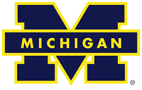 File Michigan Wolverines Logo Svg University Of Michigan Logo University Of Michigan Wolverines Michigan Football