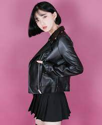 Classic Faux Leather Biker Jacket Mixxmix Edgy Leather Jacket Fashion Faux Leather Biker Jacket