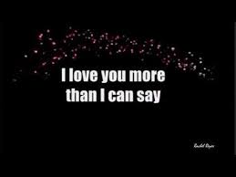 More Than I Can Say Lyrics Youtube