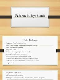 Wacana pedaran nyaeta karangan anu asup ka nu kana karangan eksposisi, nyaeta karangan anu eusina ngajentrekeun. Pedaran Budaya Sunda Masnurul