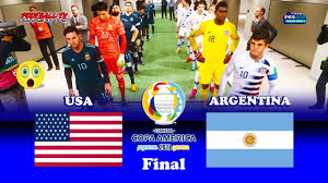 Kickoff from maracana stadium is set for 8 p.m et. Usa Vs Argentina Final Copa America 2021 Pes 2021 Gameplay Shock Youtube