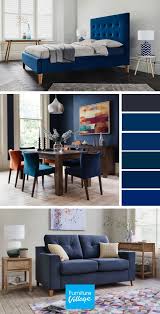 Some Say Navy Is The New Black Bring Your Living Room Inspo To Life With Our Selection Of Dining Room Colour Schemes Blue Sofas Living Room Dining Room Colors