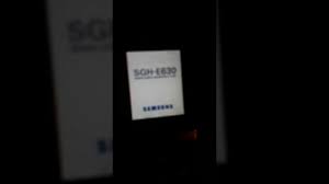 Samsung E630 - on/off ("Classical ...