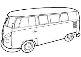 Vw T2 Ausmalbild Ausmalen Ausmalbilder Ausmalbild